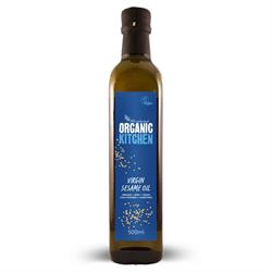 Organic Virgin Sesame Oil 500ml, Organic Kitchen