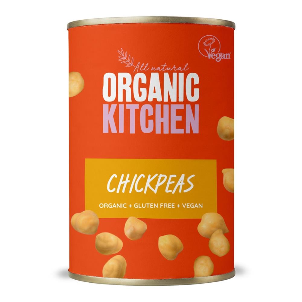 Cocina orgánica garbanzos orgánicos 400g