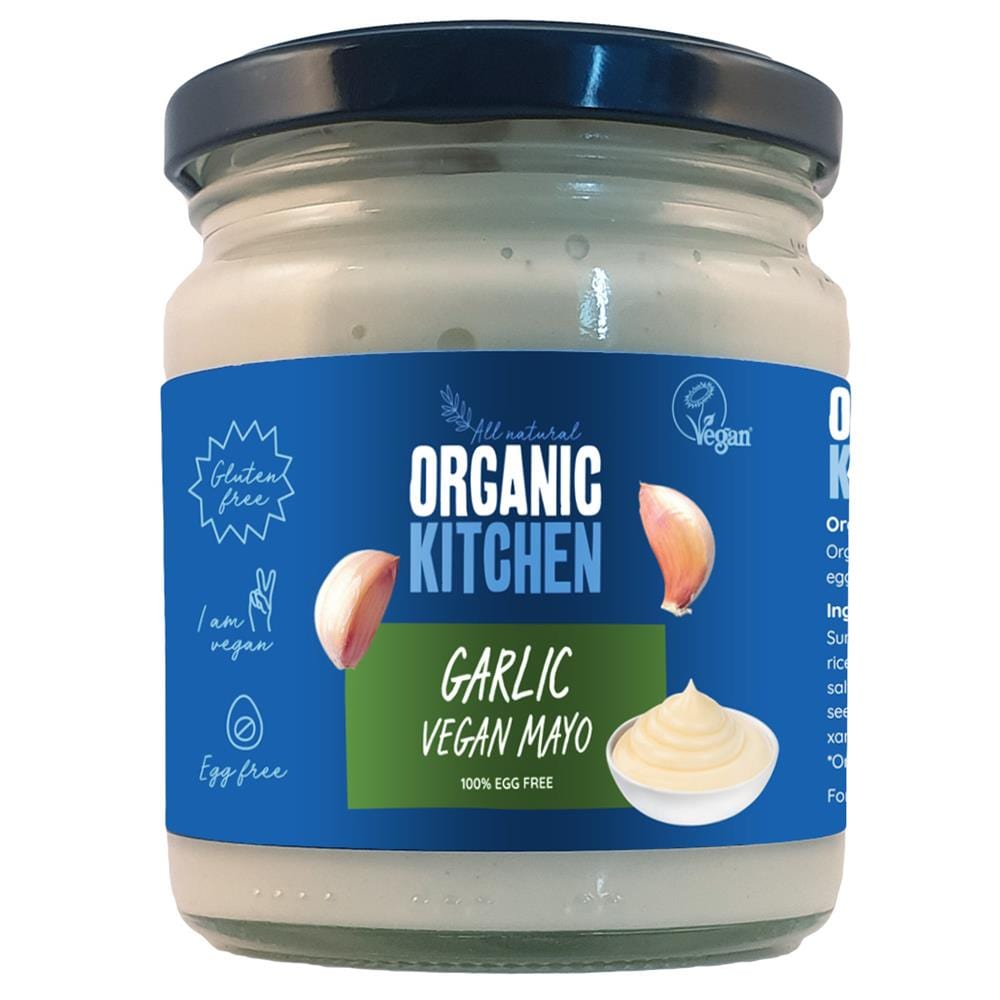 Organic Kitchen Organic Vegan Garlic Mayonaise 240ml