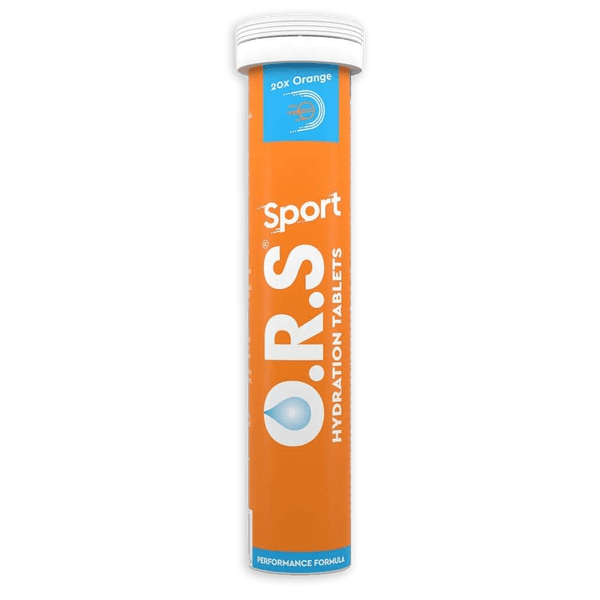 O.R.S Hydration Tablets Sport Orange Pack of 20 - welzo