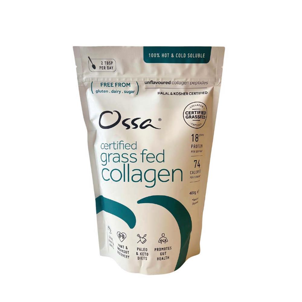 OSSA Organic Certified Grass Fed Πεπτίδια κολλαγόνου 400g