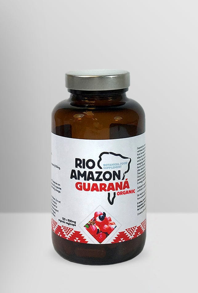 GoGo Guarana GoGo Organic Guaraná 500mg- 120 Capsules - Welzo