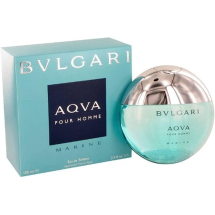 Bvlgari Aqva Pour Homme Marine Eau De Toilette Spray 100ml Men's Perfume