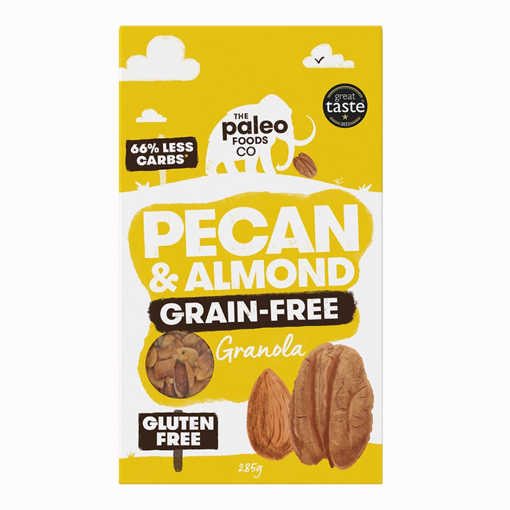 Paleo Foods Co Pecan & Almond без зърно гранола 285g