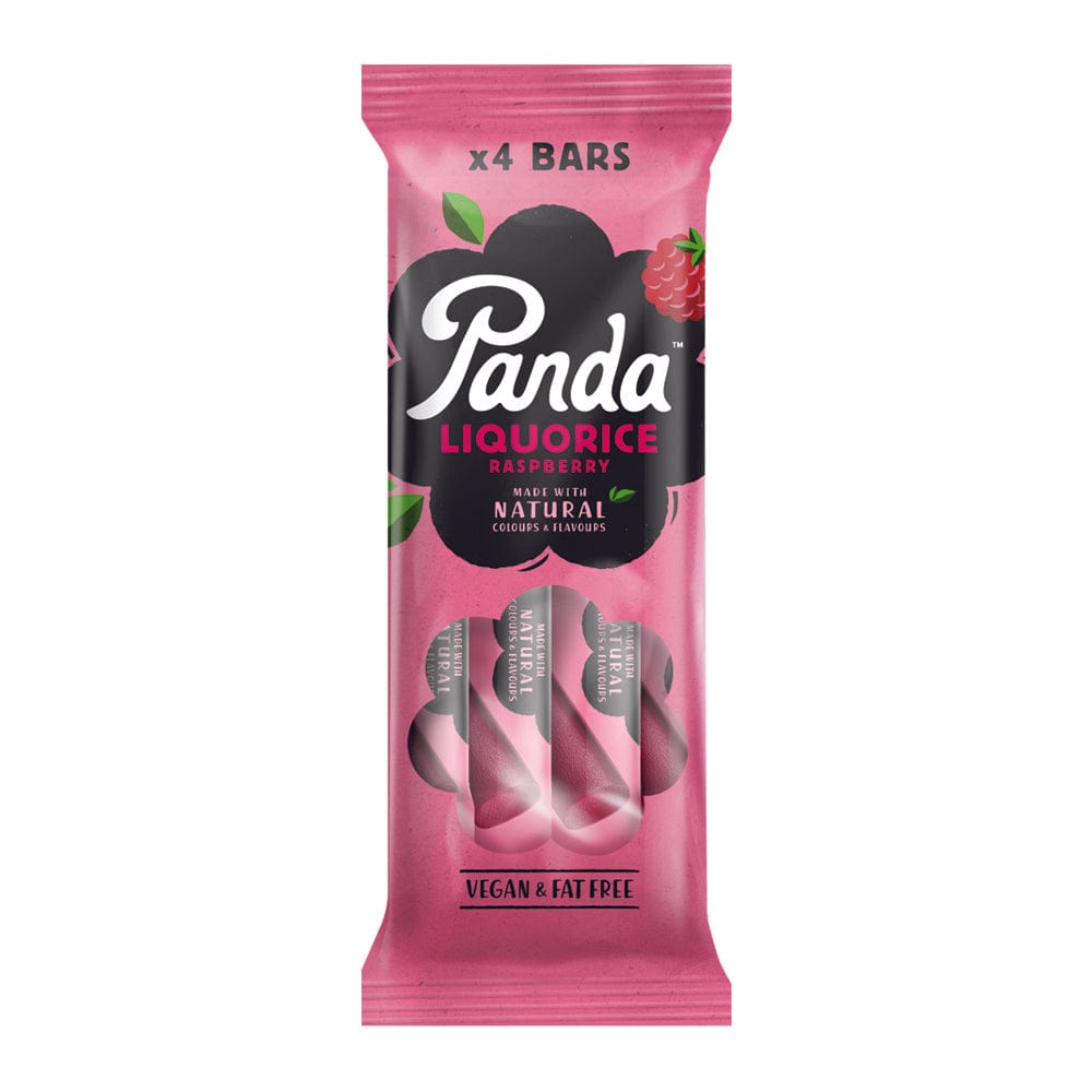 PANDA Raspberry Regalice 4 Bar Pack 4 x 32 g