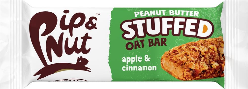 PIP- en NUT -PIP & NUT Pindakaas Gevulde haverbar - Apple & Cinnamon 48G