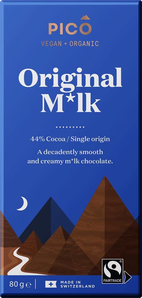 Pico Pico Organic Original M*LK Chocolate (80g)