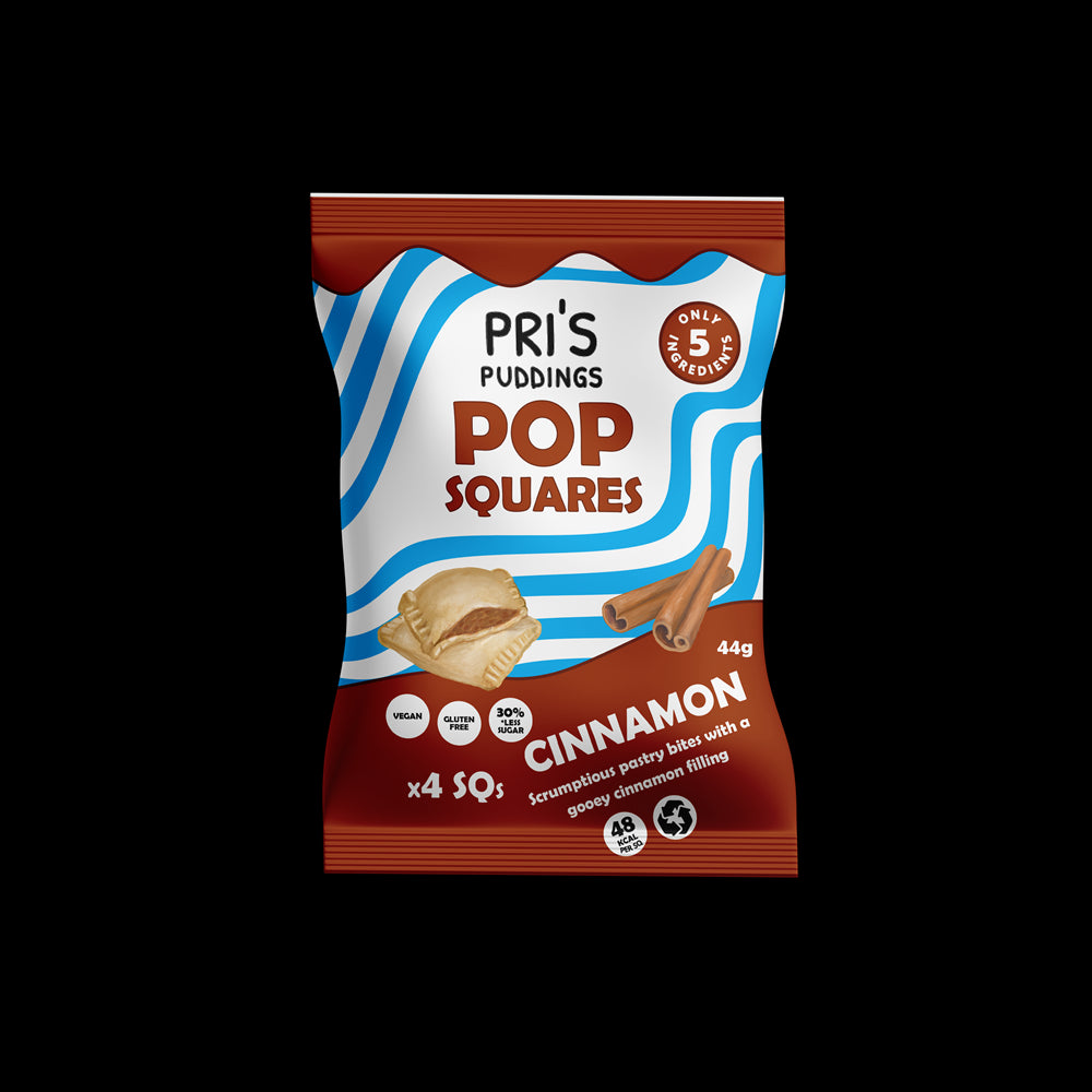 Pris Puddings Pop Squares με κανέλα 44g