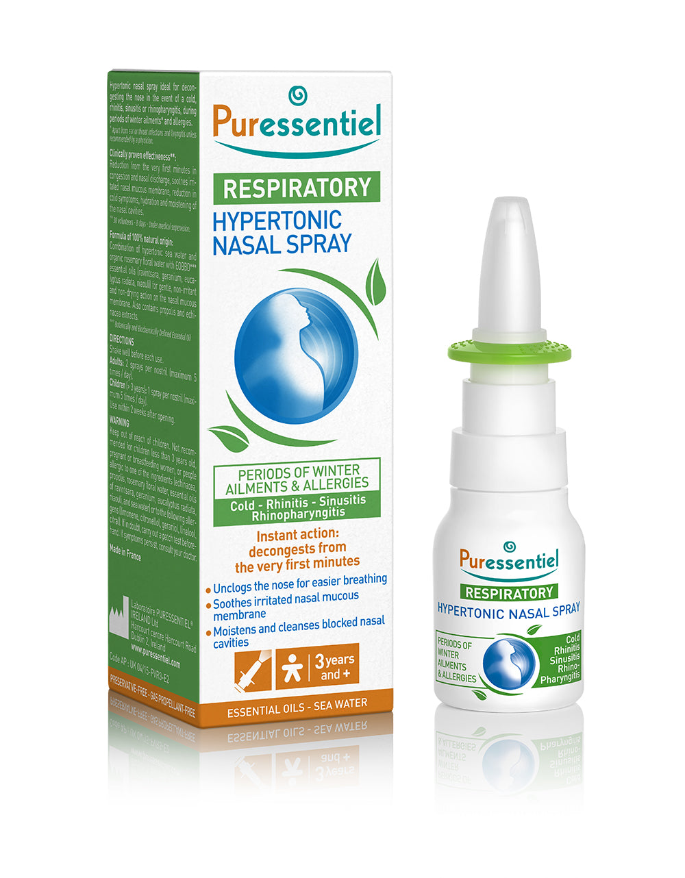 Pure Essentials Puressentiel decongestant nasale spray 15 ml