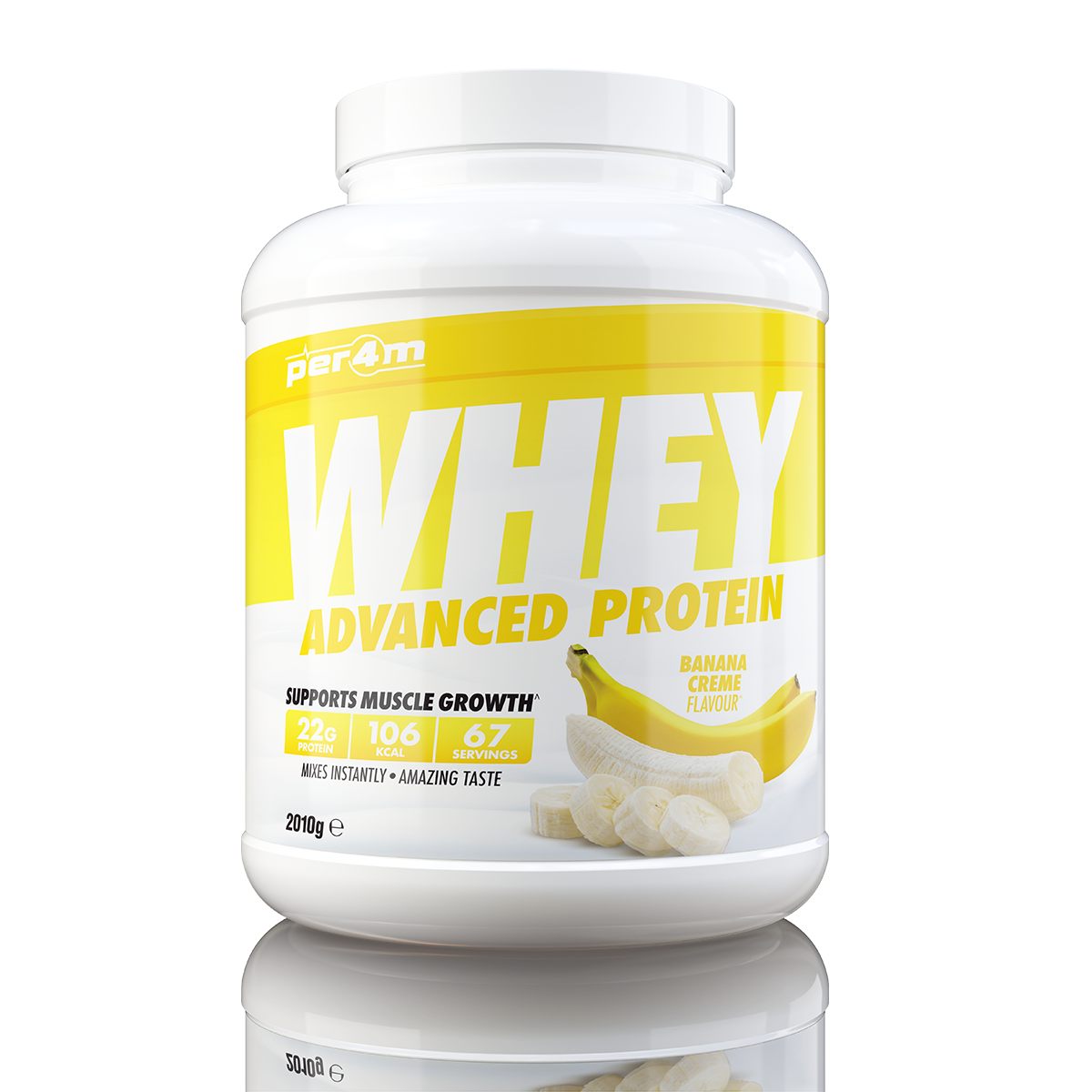 Per4m Advanced Whey Protein 2.01kg Banana Creme