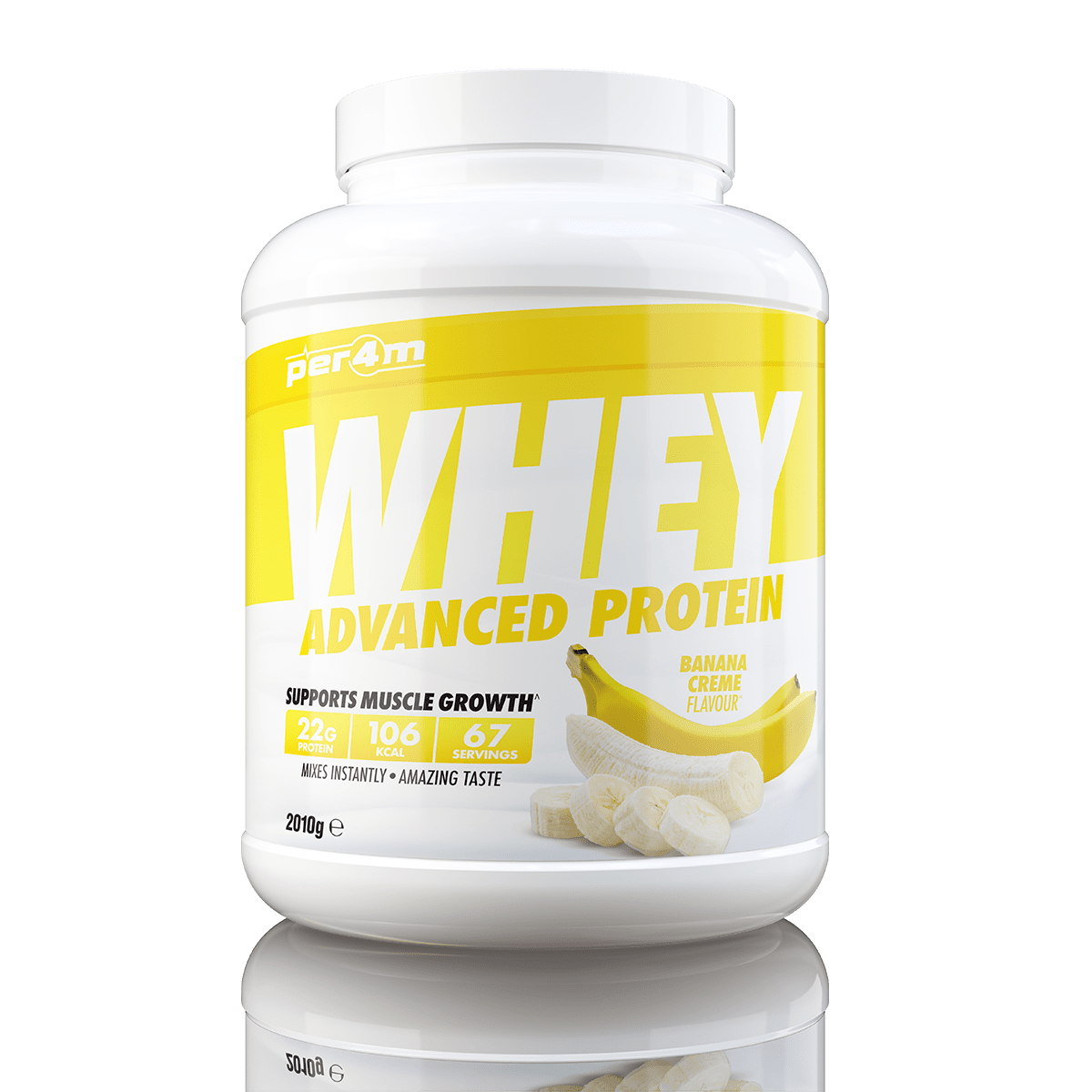 Per4m Advanced Whey Protein 2.01kg Banana Creme