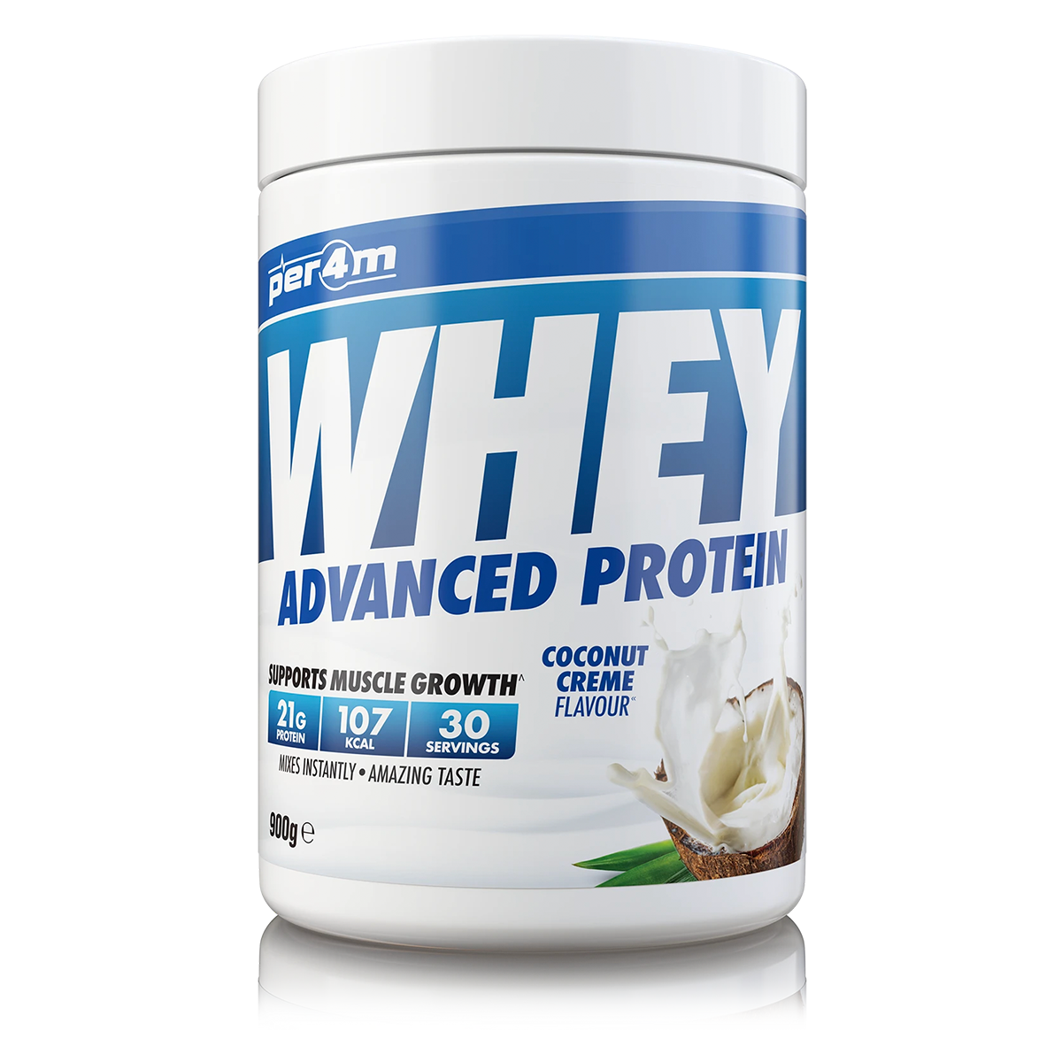 Per4m Advanced Whey Protein 900g Coconut Cr me