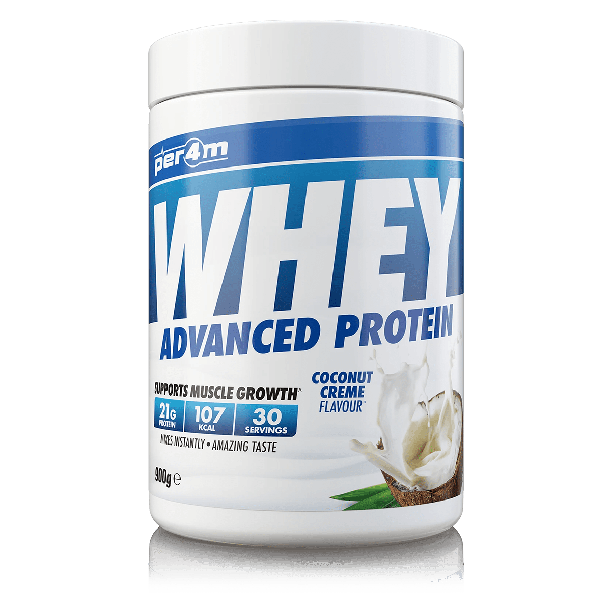 Per4m Advanced Whey Protein 900g Coconut Cr me