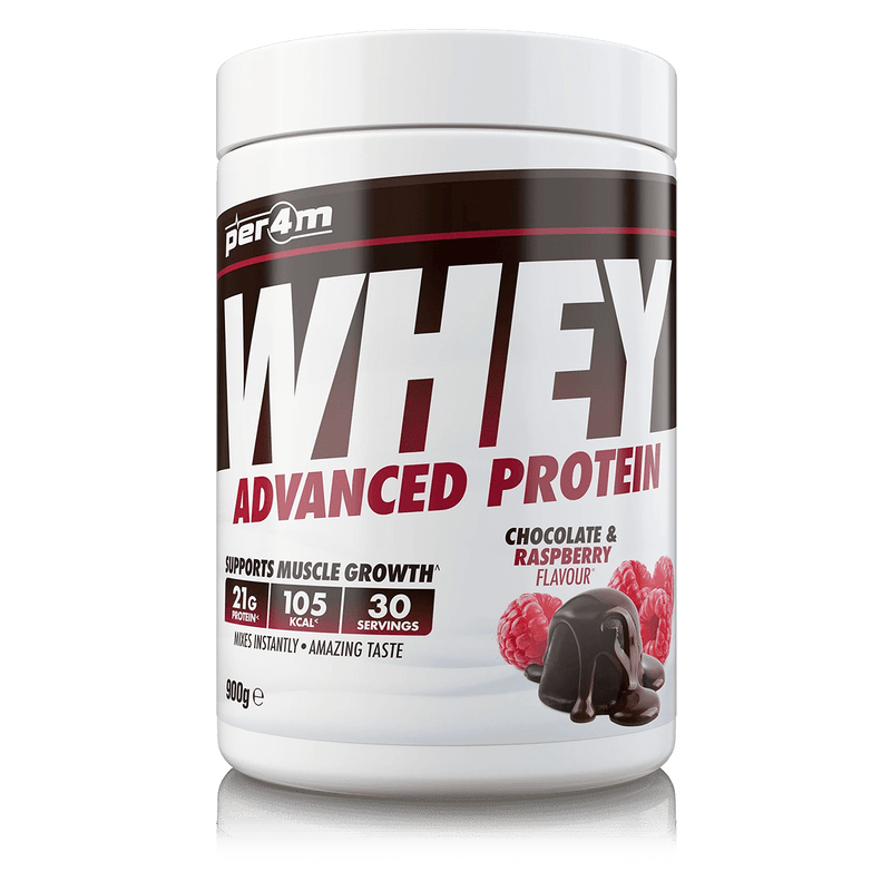 Per4m Advanced Whey Protein 900g Chocolate & Raspberry