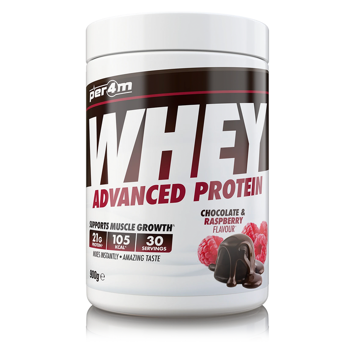 Per4m Advanced Whey Protein 900g Chocolate & Raspberry