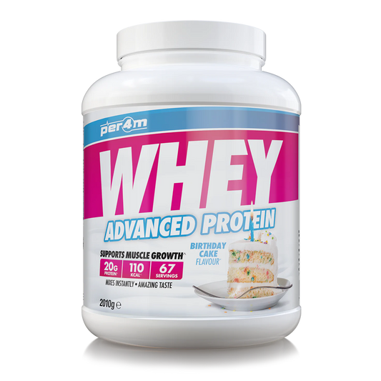 Per4m Advanced Whey Protein 2.01kg Birthday Cake