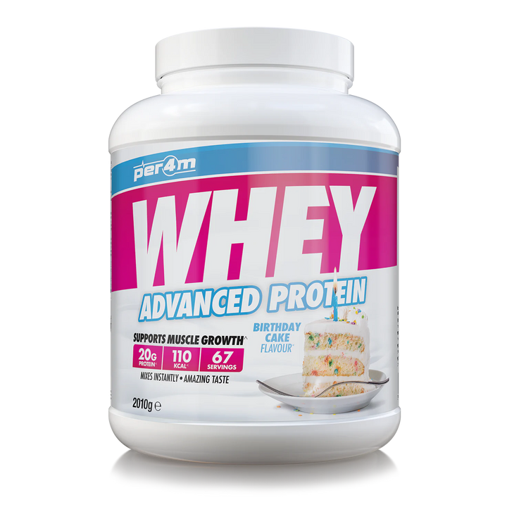 Per4m Advanced Whey Protein 2.01kg Birthday Cake