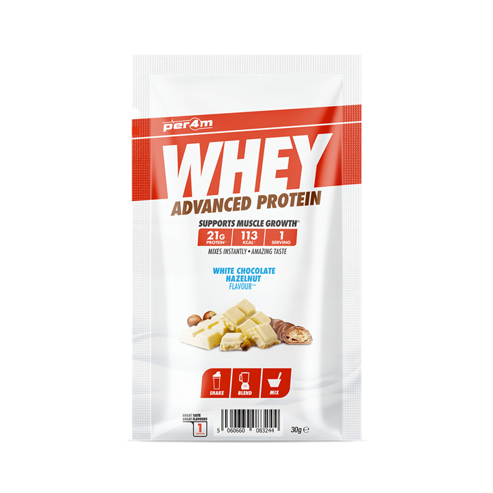 Per4m Advanced Whey Protein Sachet 30g White Chcolate Hazlenut