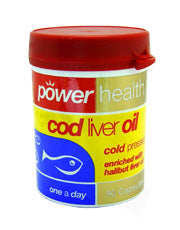 Cod Liver Oil Caps  90 caps, Power Health