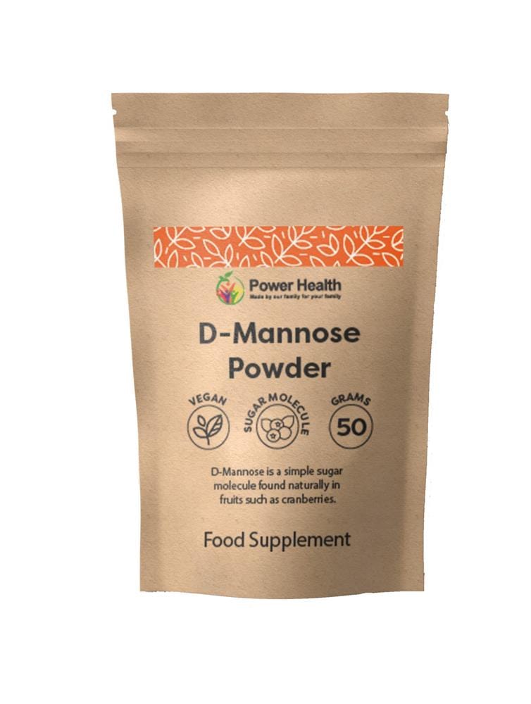 Power Health d mannose poudre 50 gm