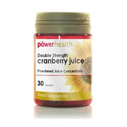 Cranberry Double Strength  30 tabs, Power Health