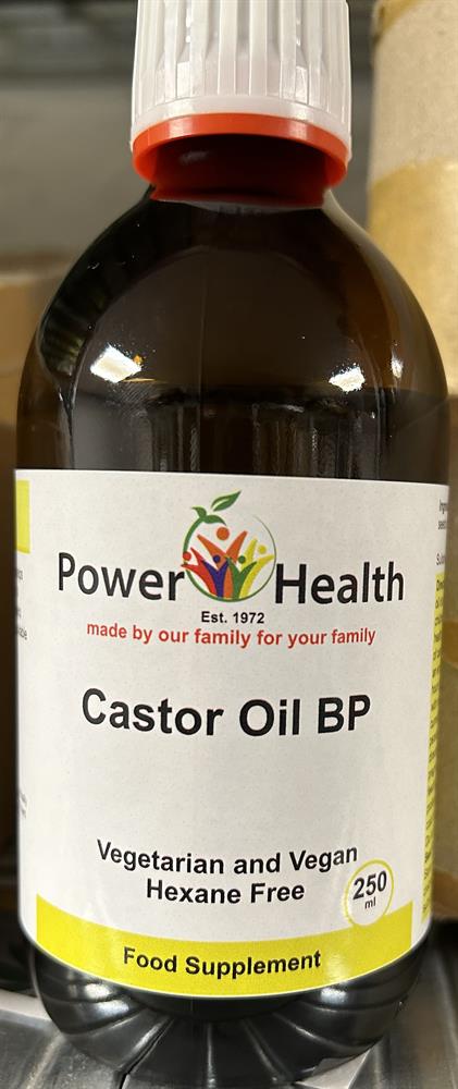 Power Health Health Health Castor Oil Cold Pressed 250ml