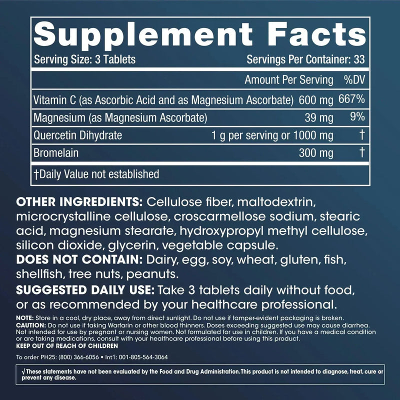 Kvercetin / Bromelain kompleks - 100 kartica - ProHealth - (PH25)