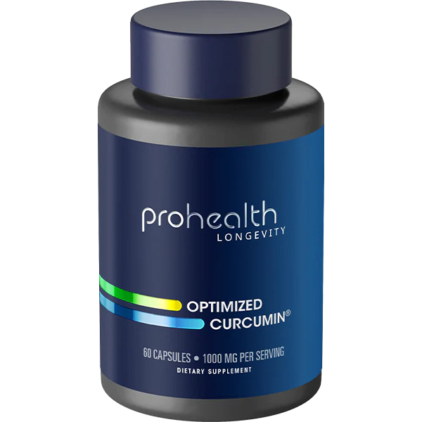 Curcumina ottimizzata Longvida - 500 mg, 60 capsule vegetariane - ProHealth