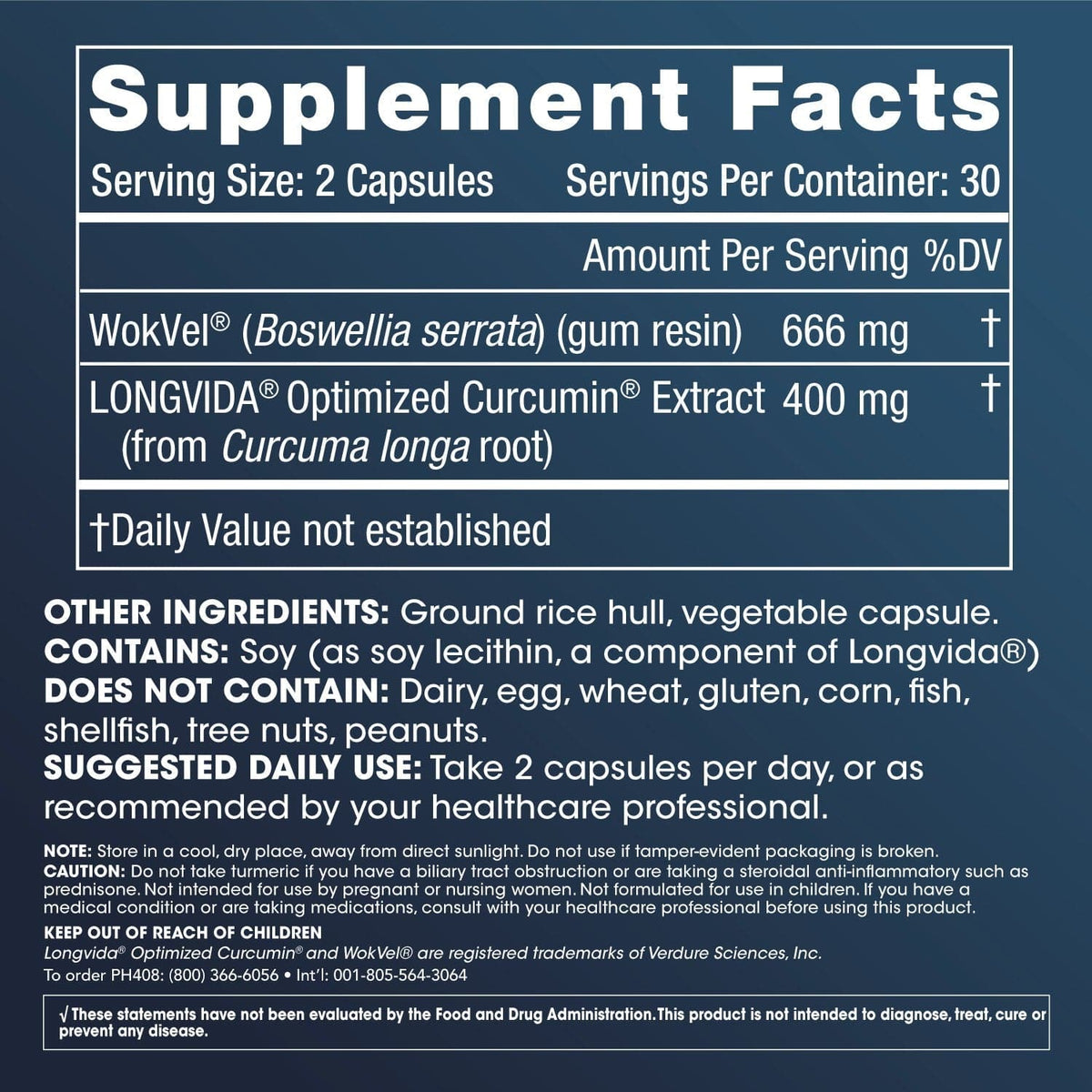 ProHealth Optimized Curcumin Body and Joint (Longvida® & WokVel®) – 60 Capsules – image 2
