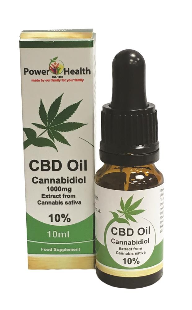 Power Health CBD масло 1000mg 10ml бутилка