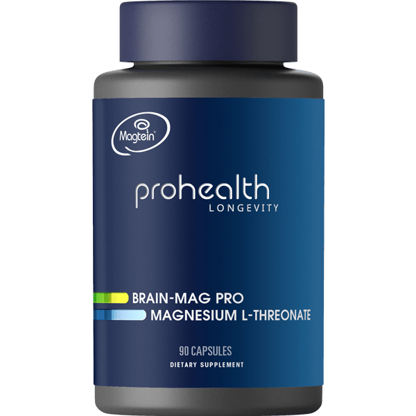 ProHealth Brain-Mag Pro Magnesium L-Threonate (Magtein®) – 90 Capsules