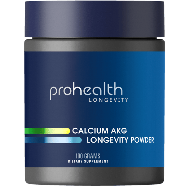 ProHealth Longevity Calcium AKG Longevity Powder – 100 g