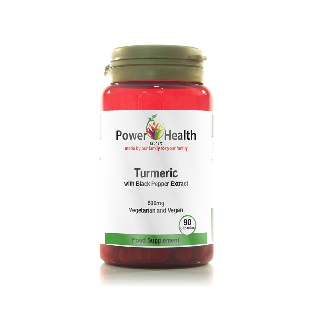 Power Health Turmeric 500mg & Black Pepper 90 Caps