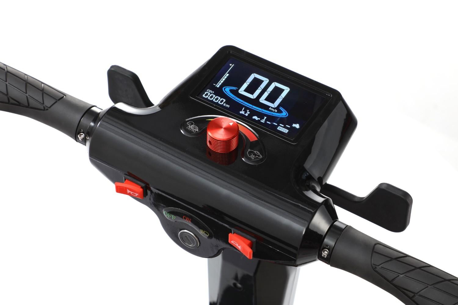 Welzo Allstar Lightweight 17KG Foldable Mobility Scooter – Portable Electric Scooter, Carbon Fibre 30km Range