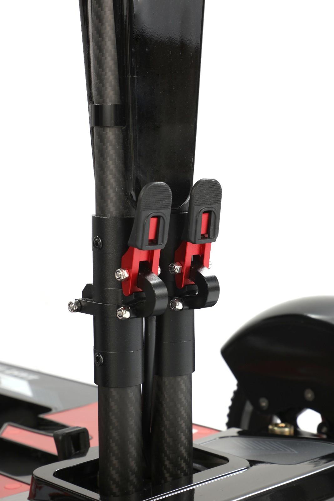 Welzo Allstar Lightweight 17KG Foldable Mobility Scooter – Portable Electric Scooter, Carbon Fibre 30km Range