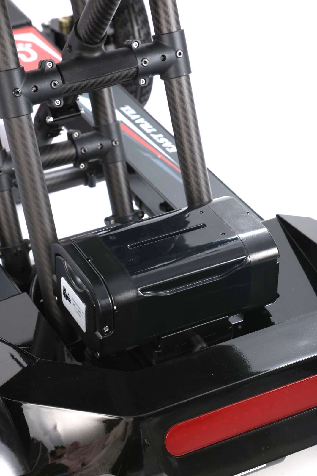 Welzo Allstar Lightweight 17KG Foldable Mobility Scooter – Portable Electric Scooter, Carbon Fibre 30km Range