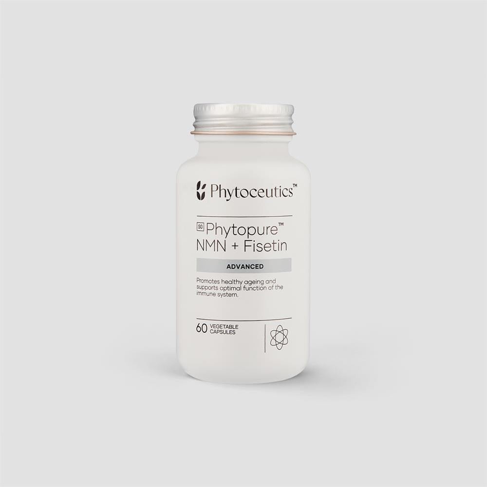 Phytoceutics phytopure nmn + fisetin avancé des années 60