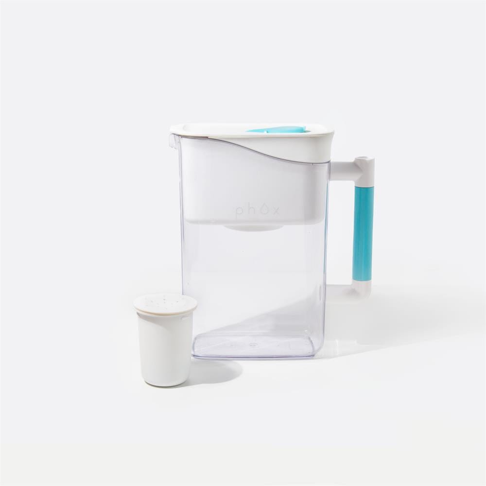 Phox Water Phox Wave Filter Jug + Refillable Filter+3 Months Clean Filter Pk