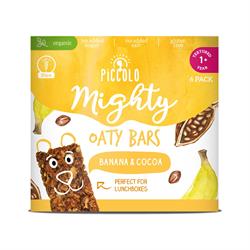 Mighty Oaty Banana & Cocoa Bar Multipack Box 6x20g, Piccolo