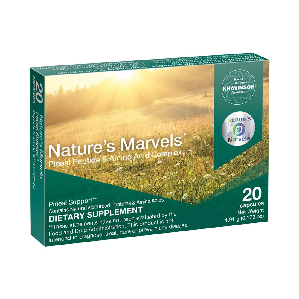 Nature's Marvels Pineal Bioregulator – 20 Capsules – image 2