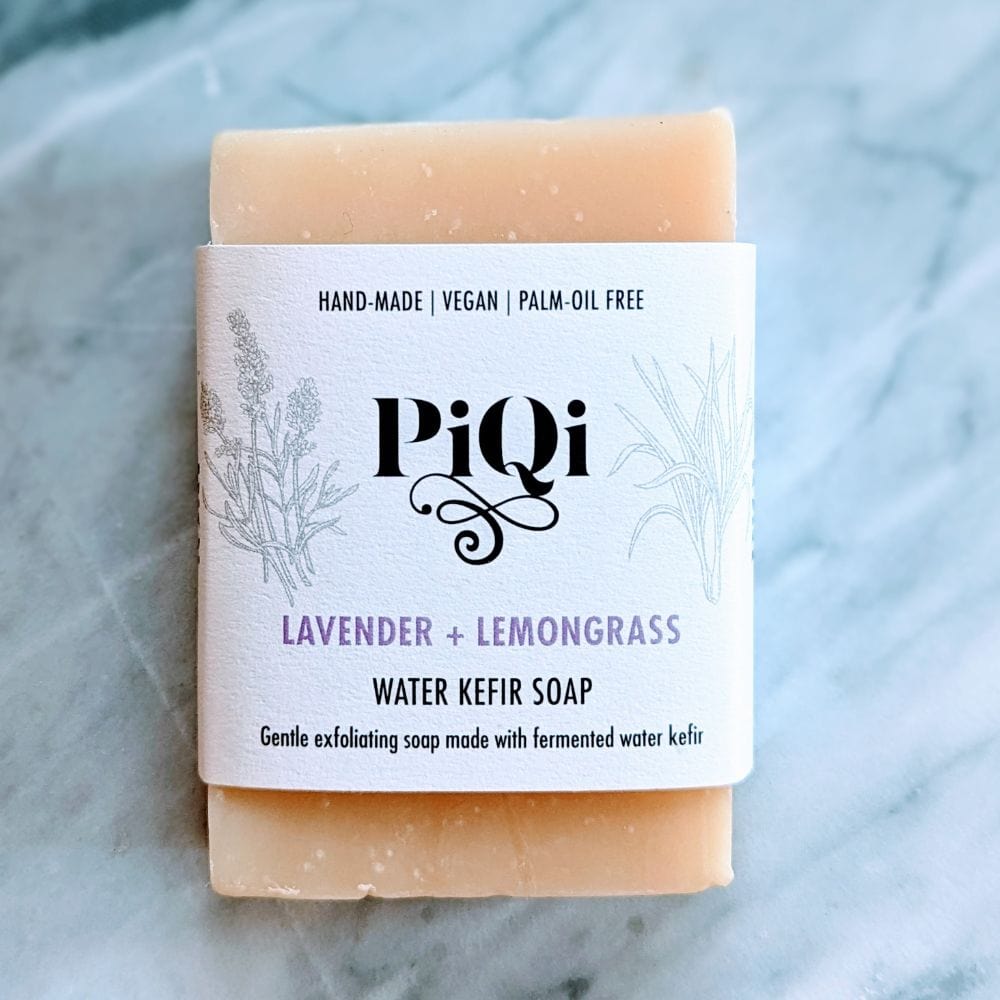 PiQi Kefir Soap Bar Lavender & Lemongrass 110g