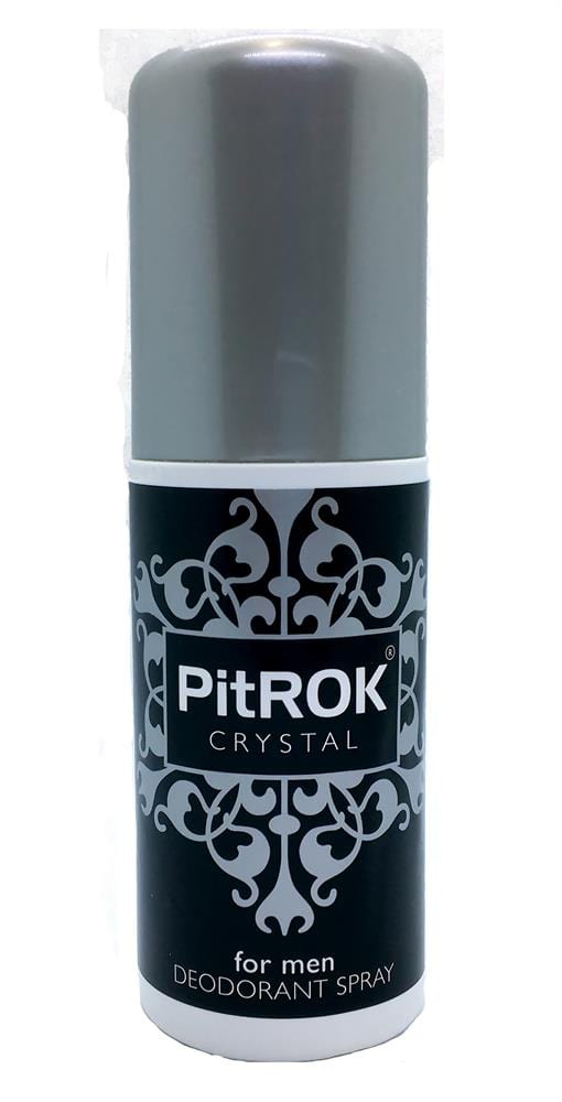 Pitrok Crystal Fragranced Deodorant Spray for Men 100ml