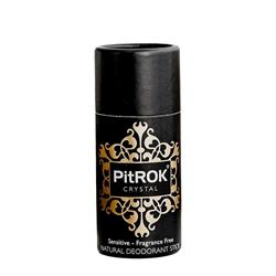 PitROK Crystal Natural Deodorant Stick 100g Cardboard Tube, Pitrok