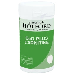 CoQ Plus Carnitine 60 Capsules, Patrick Holford