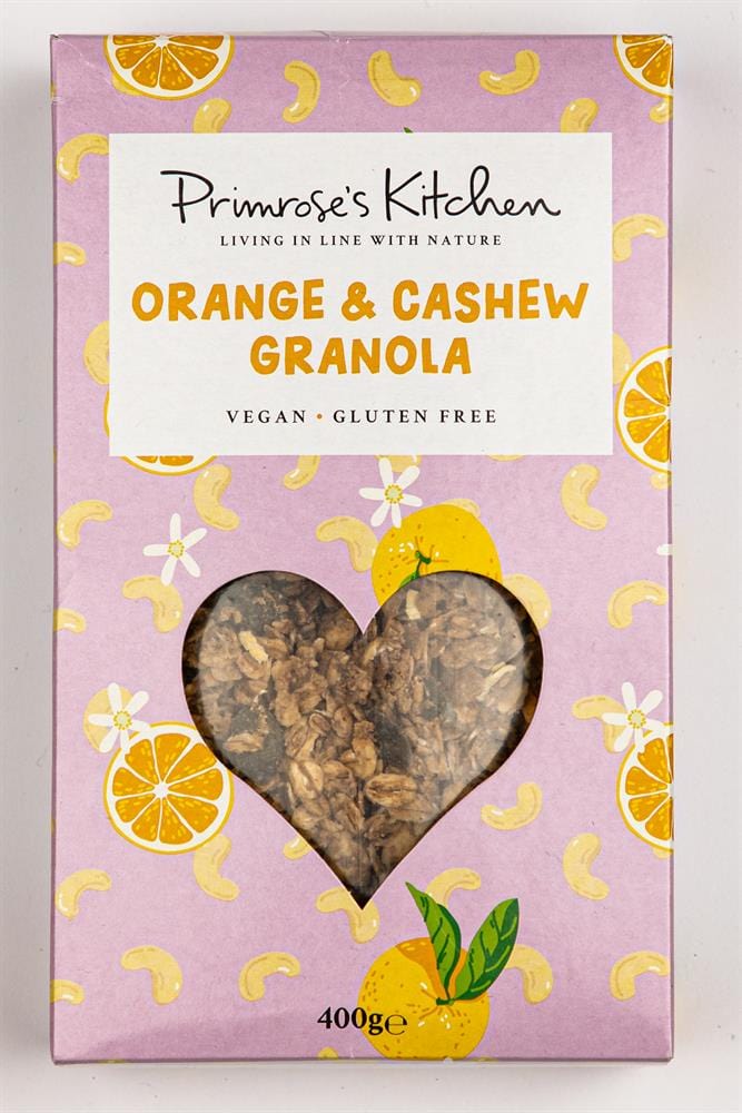 Primroses Kitchen Orange & Cashew Müsli 400g