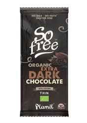 So Free Extra Dark Chocolate 80g, Plamil