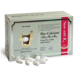 Bio-Calcium+D3+K1+K2 150 Tablets, Pharma Nord