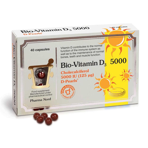 Pharma Nord Bio -Vitamin D3 (colecalciferol) - 125mcg - 5000IU