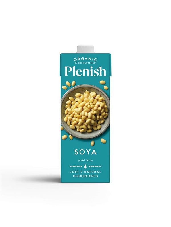 Plenish Plenish Organic Soya Milk 1 liter