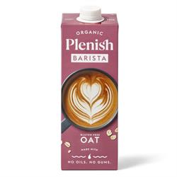 Plenish Organic Oat Barista Milk 1 Litre, Plenish